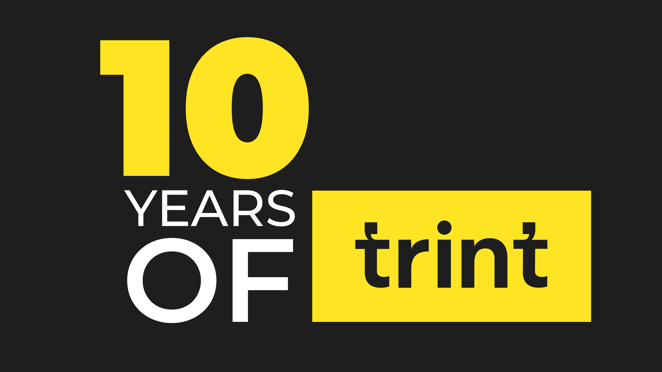 To mark Trint’s tenth birthday, join us as we look back at a decade of innovation in transcription. Here’s to the journey so far and the exciting road ahead.